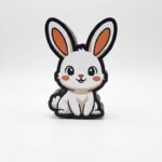 Nyuszi alakú éjjeli lámpa gyerekeknek segít az elalvásban