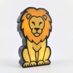 Oroszlán gyerek éjjeli lámpa gyerekszobaba led világítással segít az elalvásban